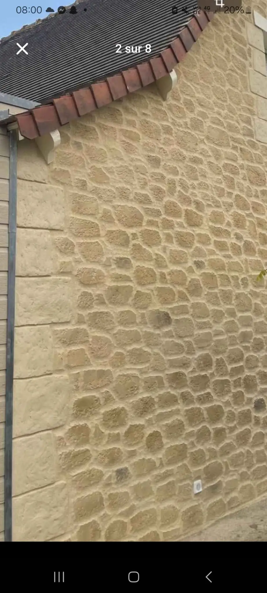 Chantier de maçonnerie, terrassement et ravalement réalisé par OLIVEIRA en Indre-et-Loire — photo 1
