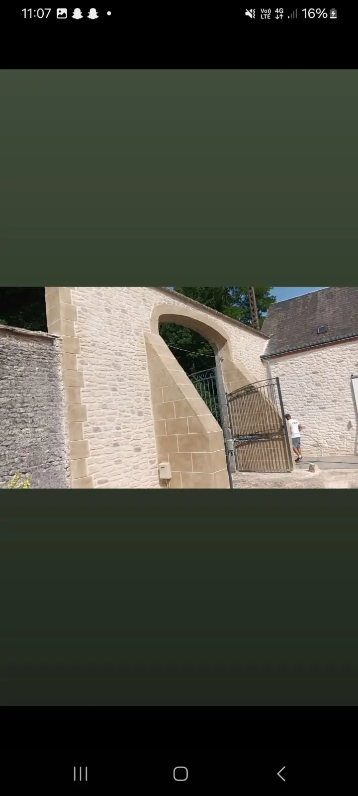 Chantier de maçonnerie, terrassement et ravalement réalisé par OLIVEIRA en Indre-et-Loire — photo 41